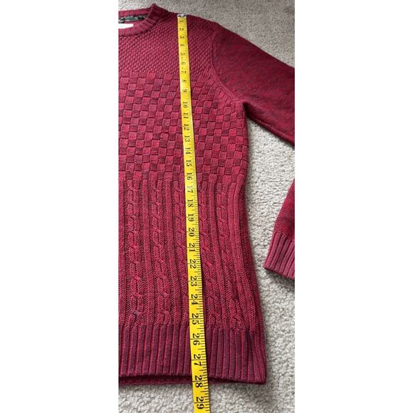 Koto Sweater Womens Medium Anthropologie Cableknit Holidays Cabincore Earthy Top - Picture 8 of 8